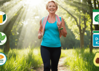 vrouw-50+-hardlopend-natuur-afbeelingen-voeding-supplementen