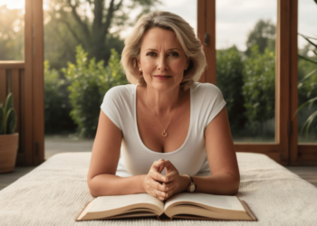 vrouw-sfeervolle-ruimte-liggend-ontpannen-houding-ademhalings-oefeningen-lerend-uit-een-boek.